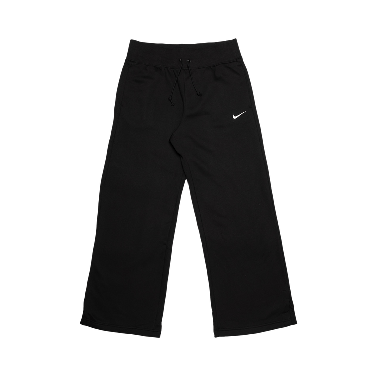 Nike NSW Phoenix Fleece High-Waisted Wide-Leg Sweatpants 'Black/Sail'