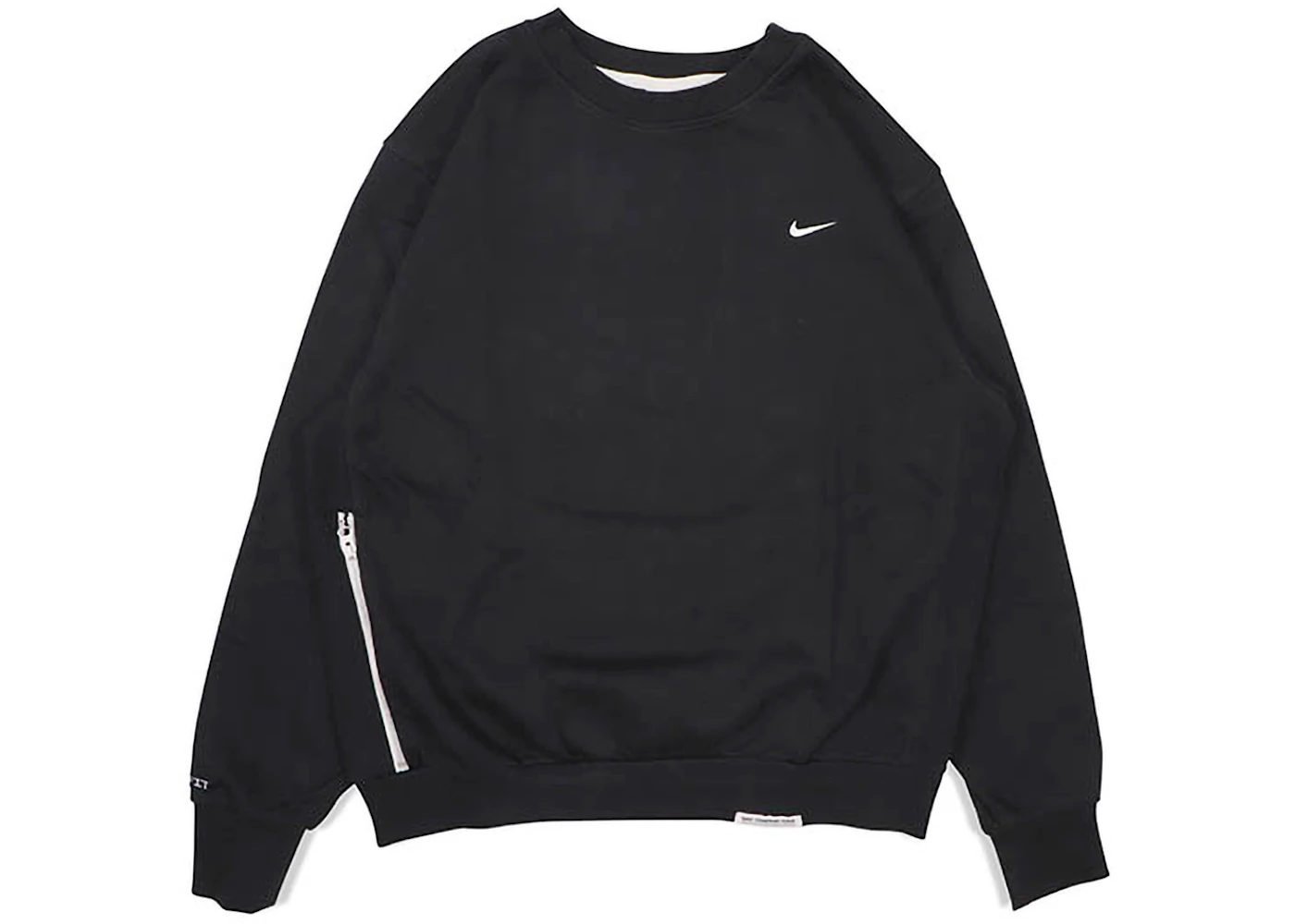 Nike Standard Issue Basketball Crew Dri-Fit Loose Fit Sweatshirt Black