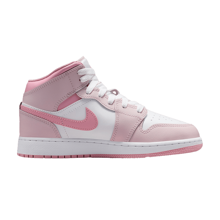 Air Jordan 1 Mid GS 'Pearl Pink White'