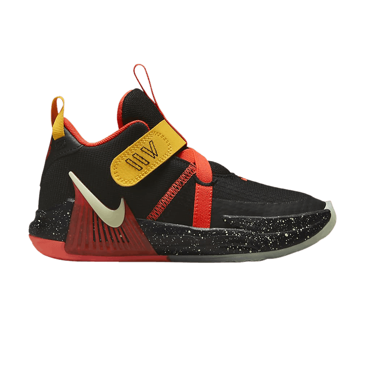Nike LeBron Witness 7 PS 'Black Bright Crimson Speckled'