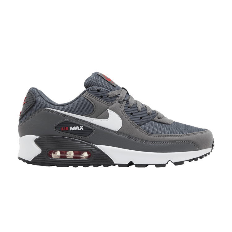 Nike Air Max 90 'Iron Grey University Red'