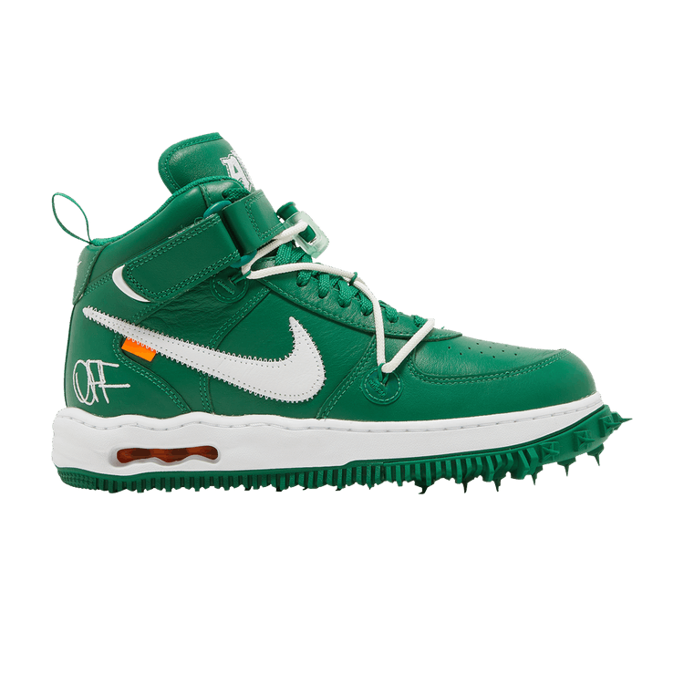 Off-White x Nike Air Force 1 Mid SP Leather 'Pine Green'
