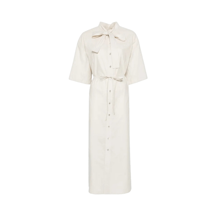 Lemaire Reversible Tube Dress 'Light Cream'