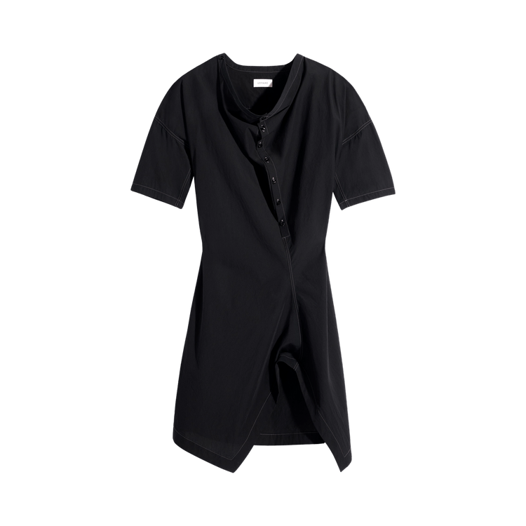 Lemaire Soft Collar Dress 'Black'