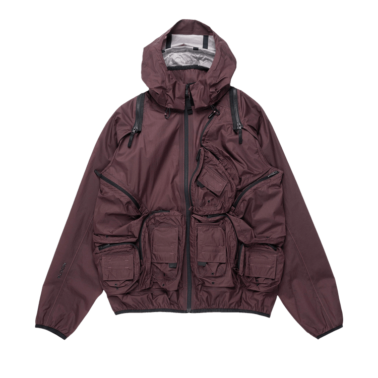Nike x NOCTA NRG Track Jacket 'Dark Wine/Black'