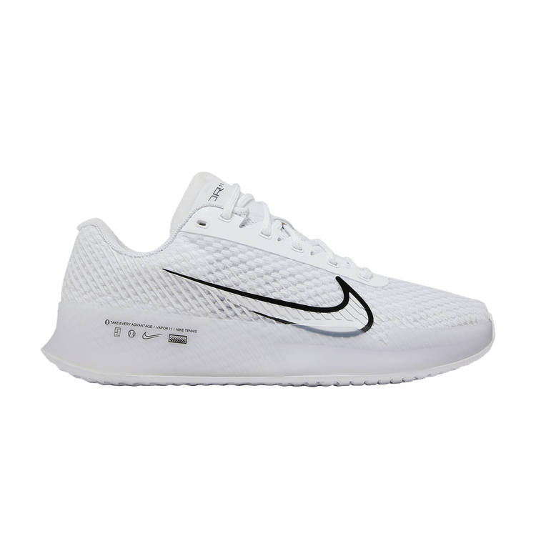 Wmns NikeCourt Air Zoom Vapor 11 HC 'White Black'