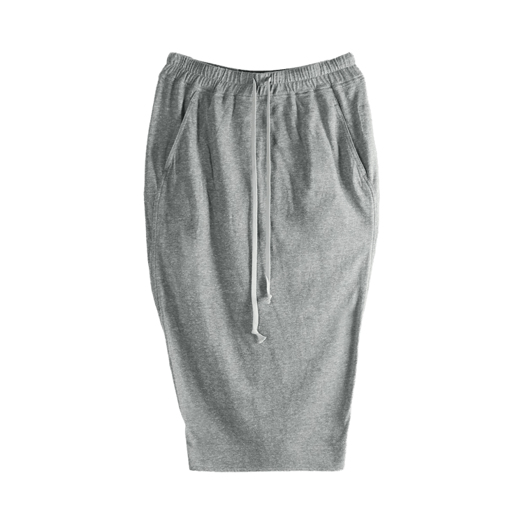 Rick Owens DRKSHDW Gonna Pull On Pillar Skirt 'Grey Melange'
