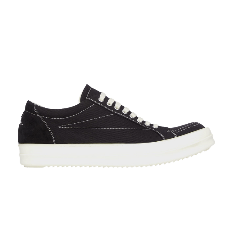 Rick Owens Wmns DRKSHDW Temple Star Applique Sneaks 'Black Milk'