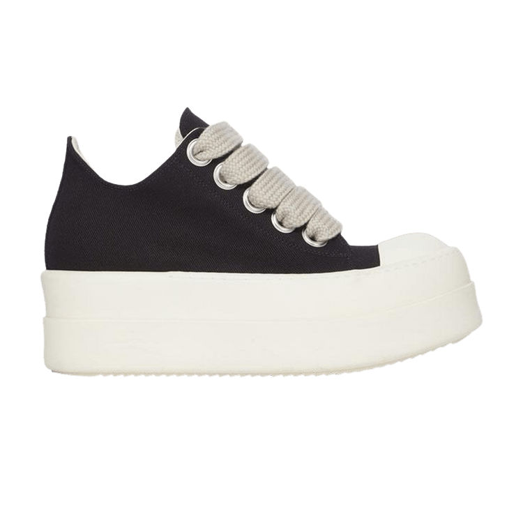 Rick Owens DRKSHDW Mega Bumper Jumbolace Low 'Black Milk'