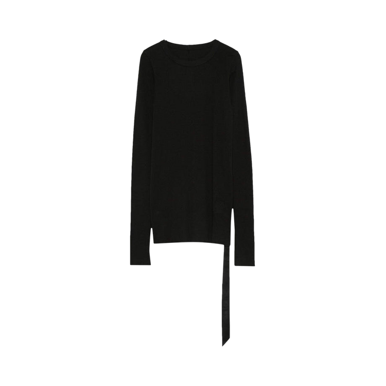 Rick Owens DRKSHDW Rib Long-Sleeve Shirt 'Black'