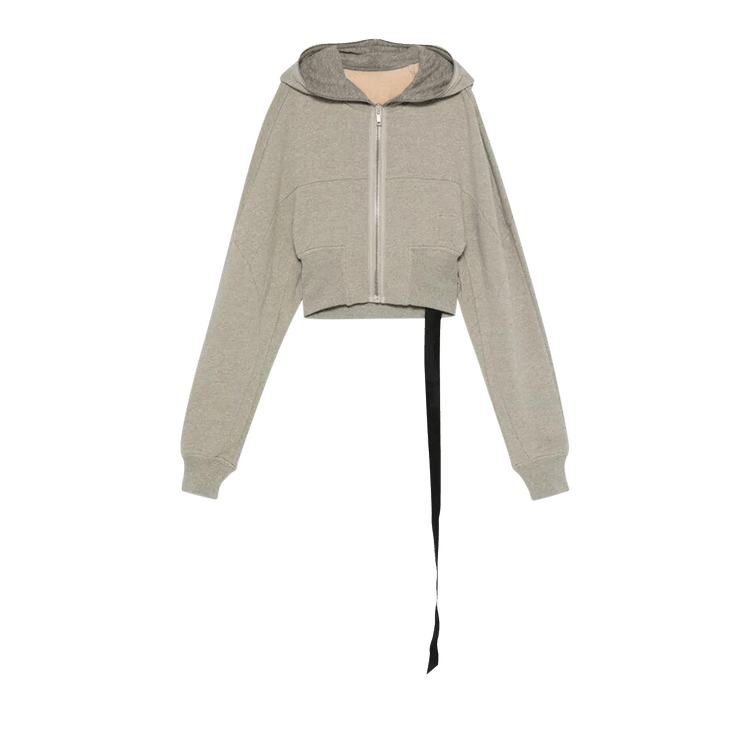 Rick Owens DRKSHDW Collage Gimp Hoodie 'Melange Grey'