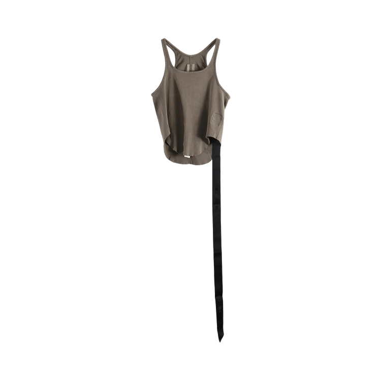 Rick Owens DRKSHDW Basic Tank Cropped Top 'Dust'