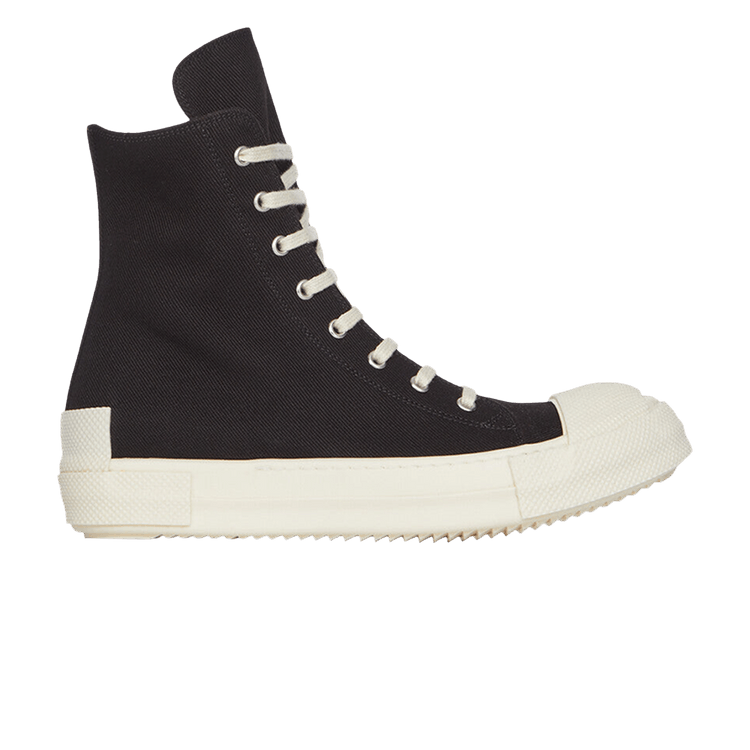 Rick Owens DRKSHDW Scarpe Denim High 'Black Milk'