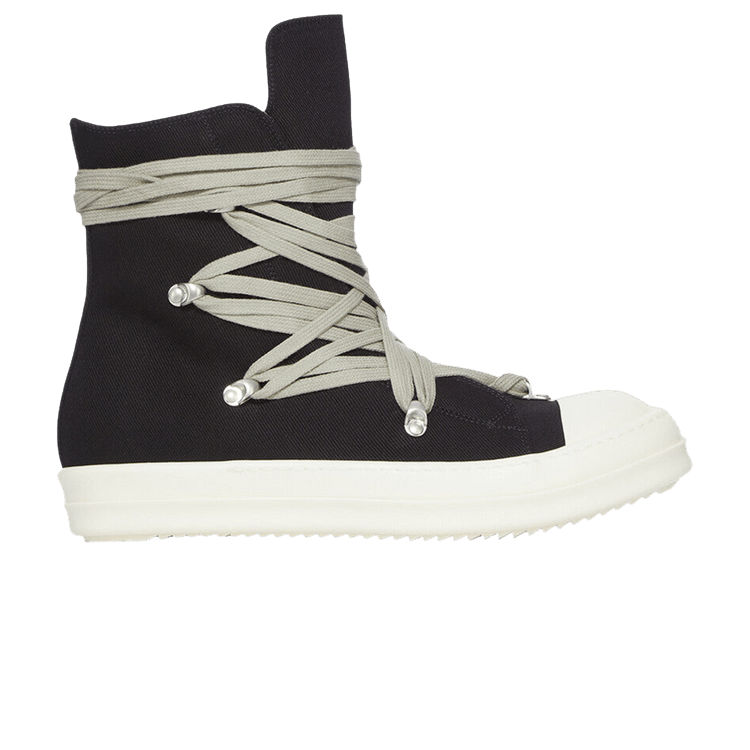 Rick Owens DRKSHDW Megalace Sneaks 'Black Milk'