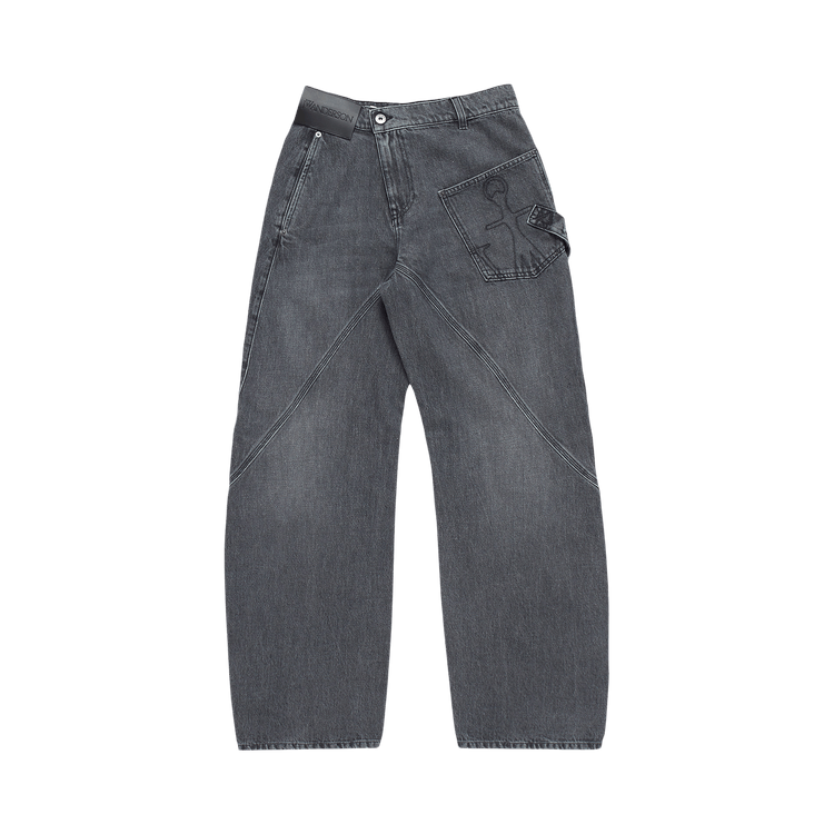 JW Anderson Twisted Workwear Jeans 'Grey'