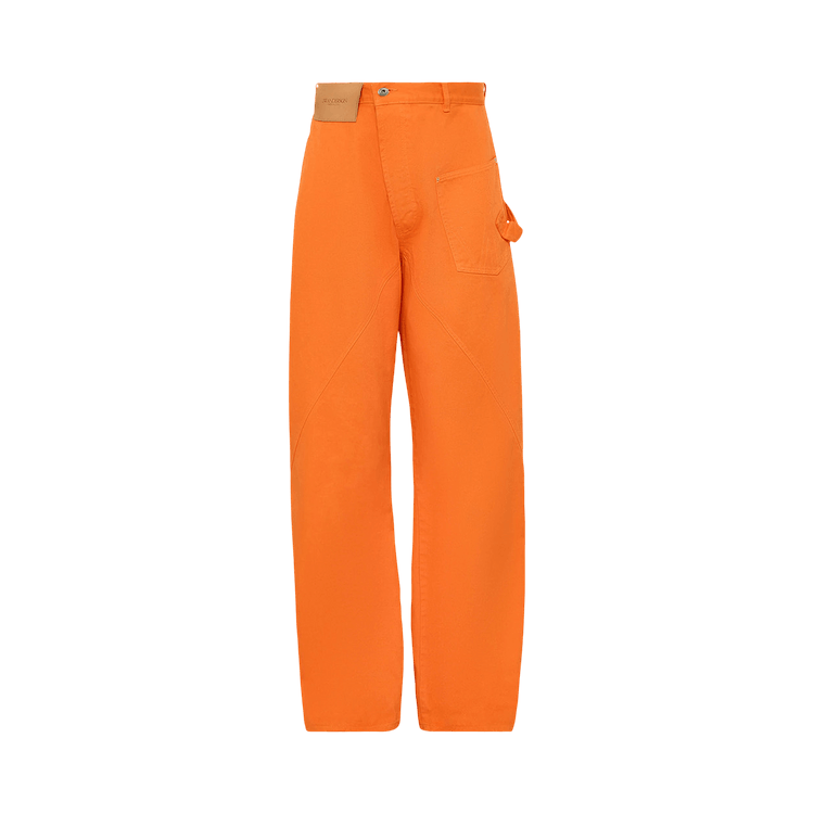 JW Anderson Twisted Workwear Jeans 'Bright Orange'