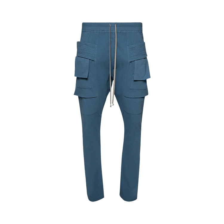 Rick Owens DRKSHDW Creatch Drawstring Cargo Pants 'Toothpaste'