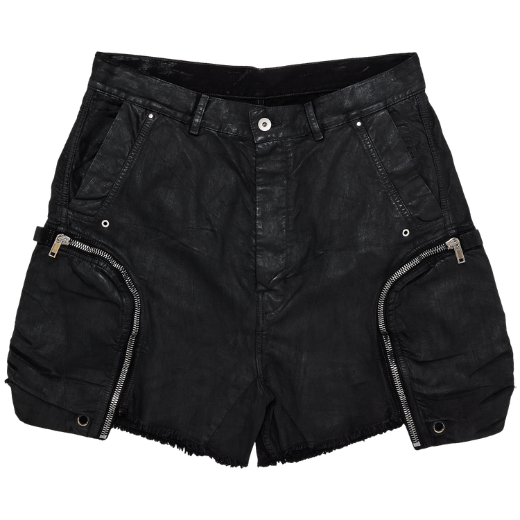 Rick Owens DRKSHDW Stefan Denim Cargo Shorts 'Black'