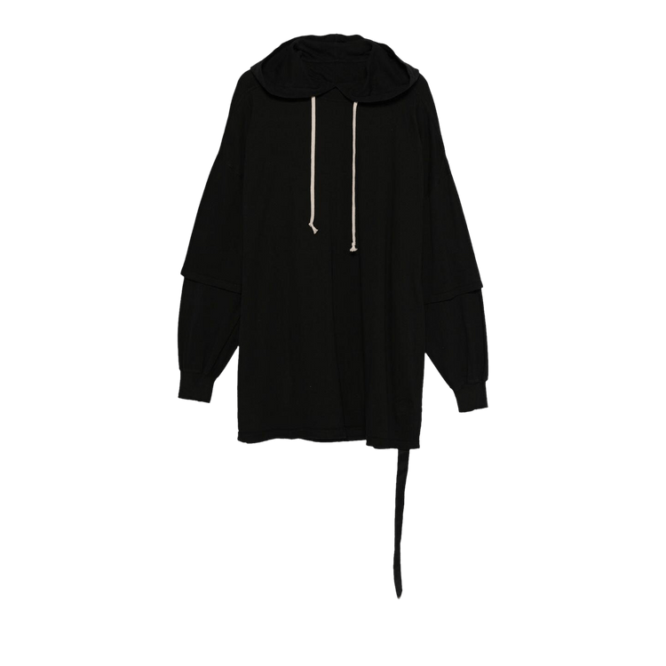 Rick Owens DRKSHDW Tommy Hustler Hoodie 'Black'