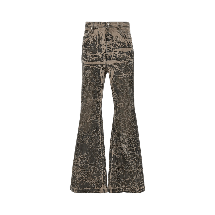Rick Owens DRKSHDW Bolan Bootcut 'Black Washed Foil'