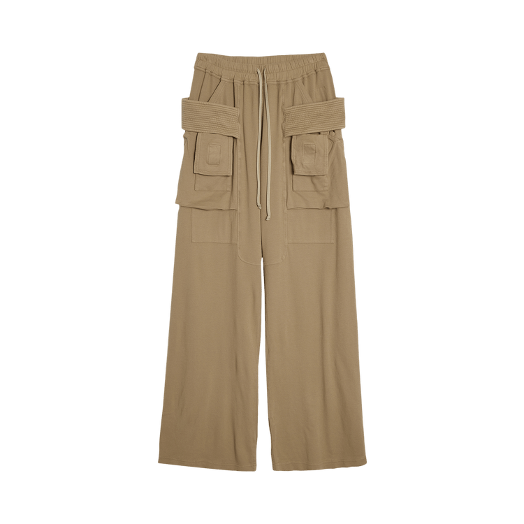 Rick Owens DRKSHDW Cargo Drawstring Wide Pant 'Dirty Pearl'