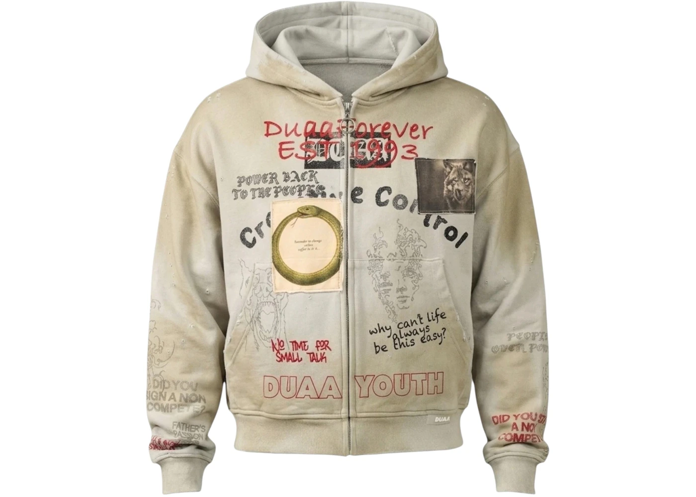 DUAA Creative Control Hoodie Multicolor
