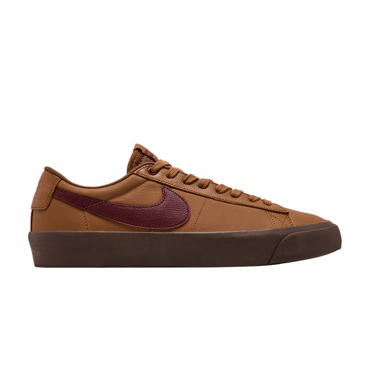 Nike Zoom Blazer Low Pro GT SB 'Light British Tan Dark Team Red'