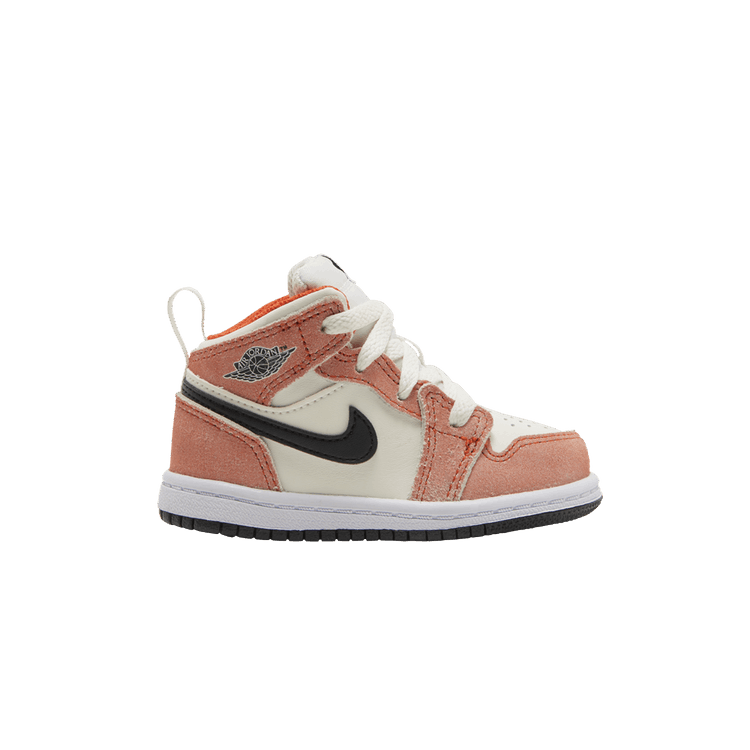 Air Jordan 1 Mid SE TD 'Orange Suede'