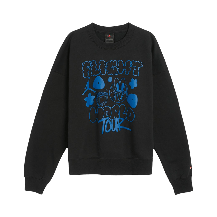 Air Jordan Artist Series By Mia Lee Fleece Crew 'Black'
