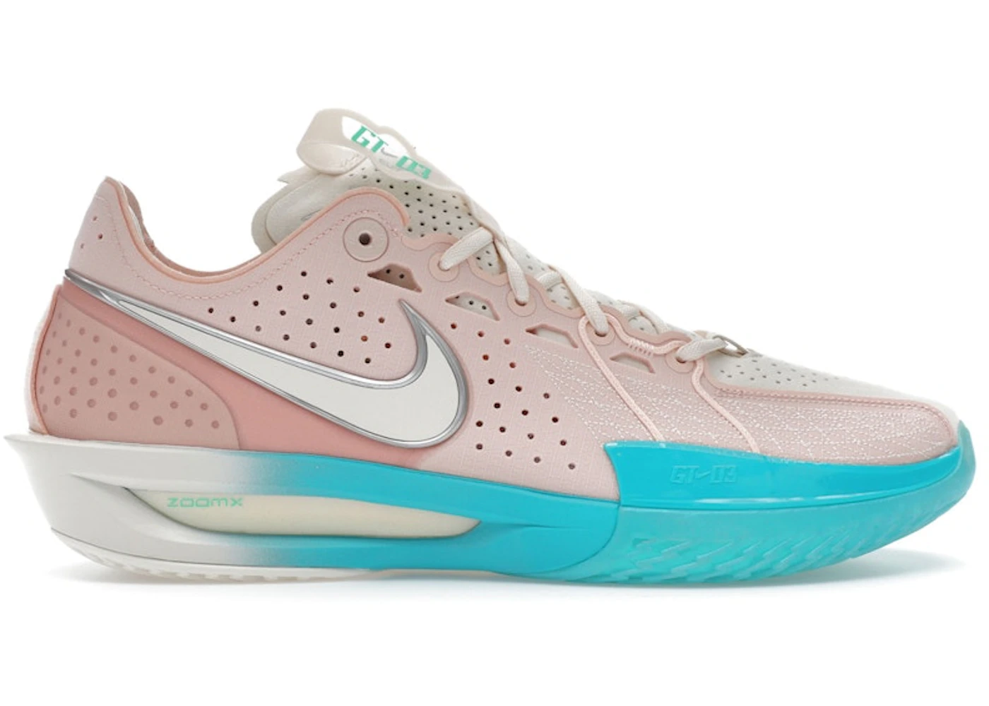 Nike Air Zoom GT Cut 3 Washed Coral Dusty Cactus Metallic Silver Chalk