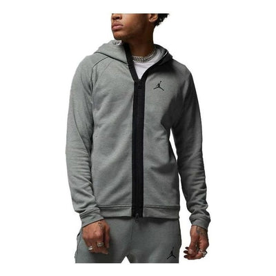 Air Jordan Fleece Full-Zip Hoodie 'Gray'