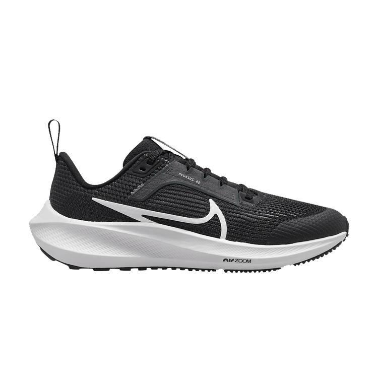 Nike Air Zoom Pegasus 40 GS 'Black White'