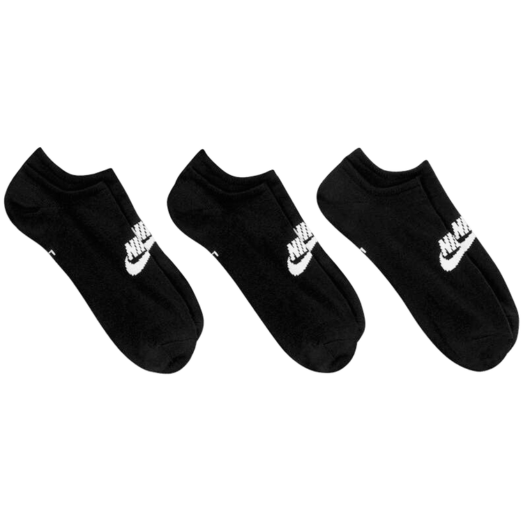 Nike Everyday Essential No-Show Socks (3 Pairs) 'Black/White'