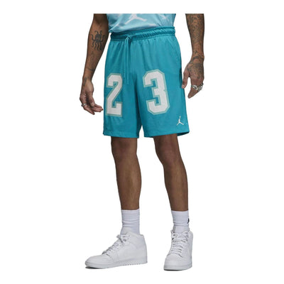 Air Jordan Essentials Graphic Mesh Shorts 'Aquatone'