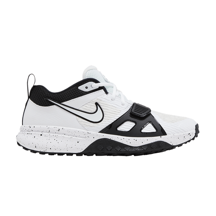 Nike Air Zoom Diamond Elite Turf 'White Black Splatter'