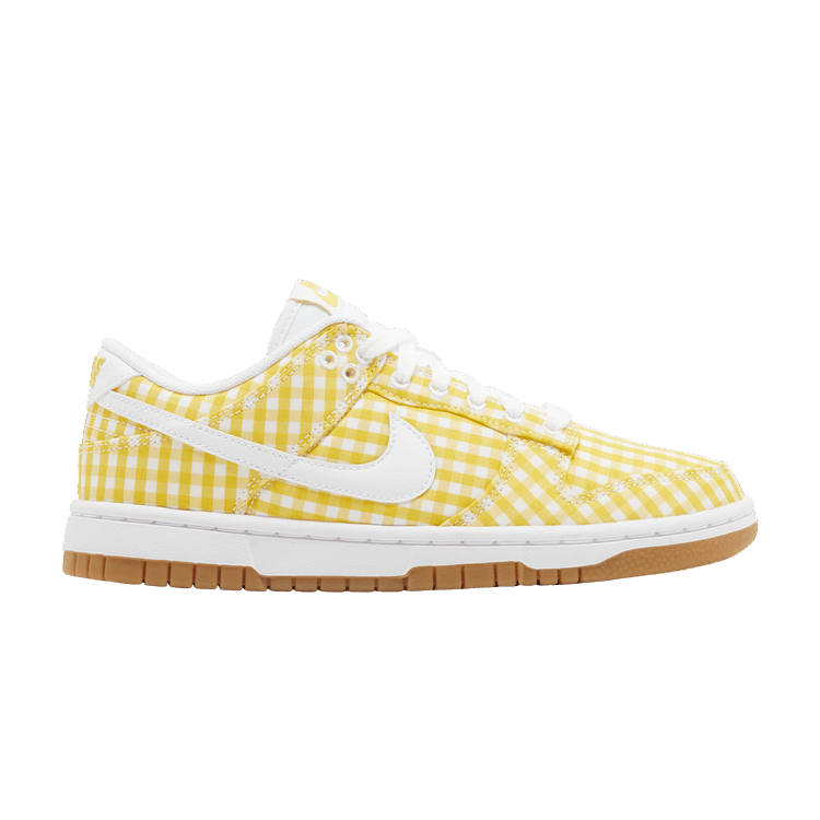 Nike Wmns Dunk Low 'Yellow Gingham'