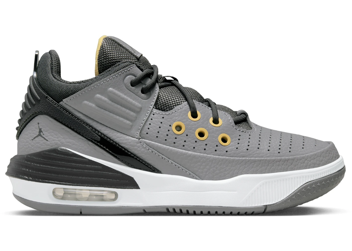 Jordan Max Aura 5 Cement Grey Topaz Gold White Anthracite (GS)