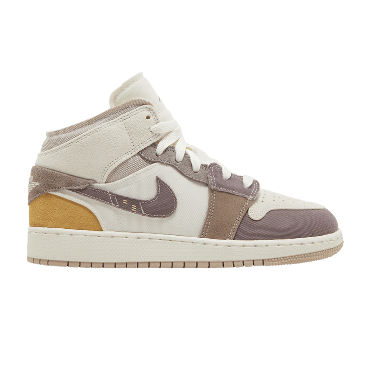 Air Jordan 1 Mid SE Craft GS 'Inside Out - Taupe Haze'
