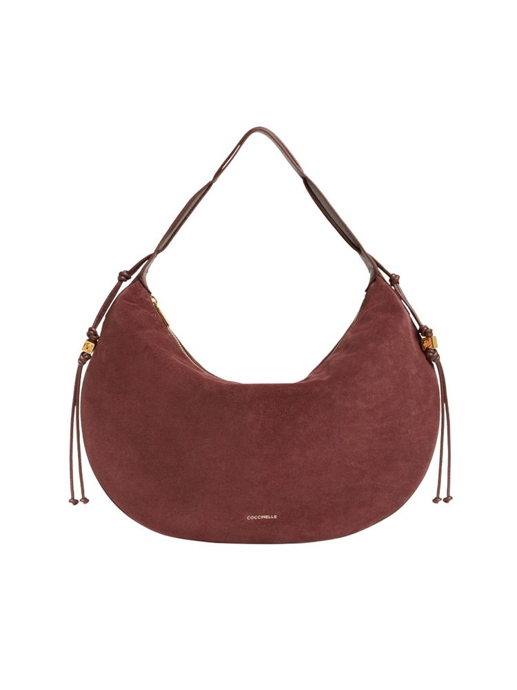 Coccinelle Curved Hobo Shoulder Bag