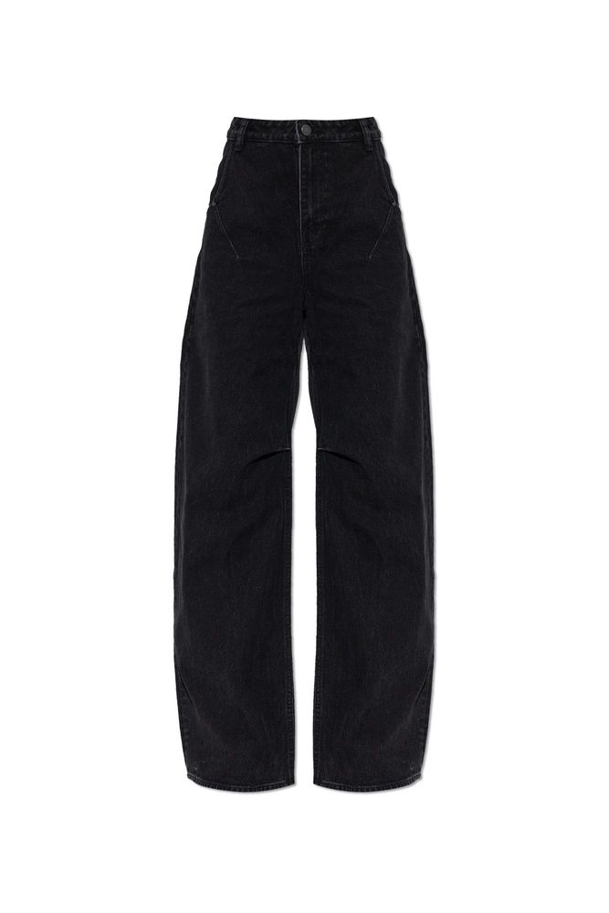 Entire Studios High-Rise Wide-Leg Jeans