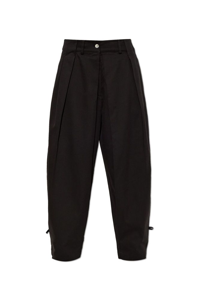 Entire Studios Pleated Wide-Leg Pants