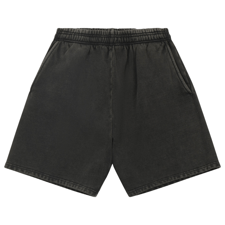 Entire Studios Standard Sweatshort 'Washed Black'