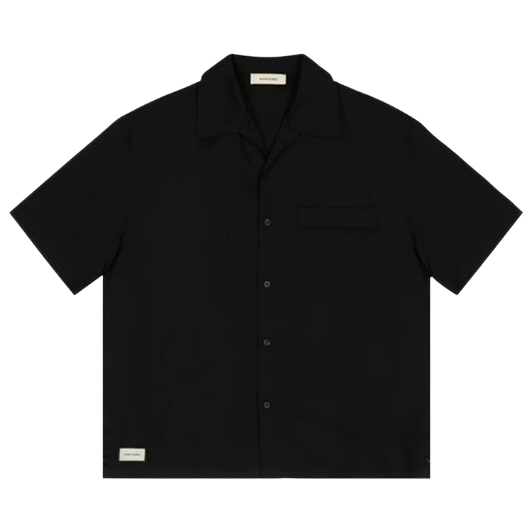 Entire Studios Short-Sleeve Pajama Shirt 'Black'