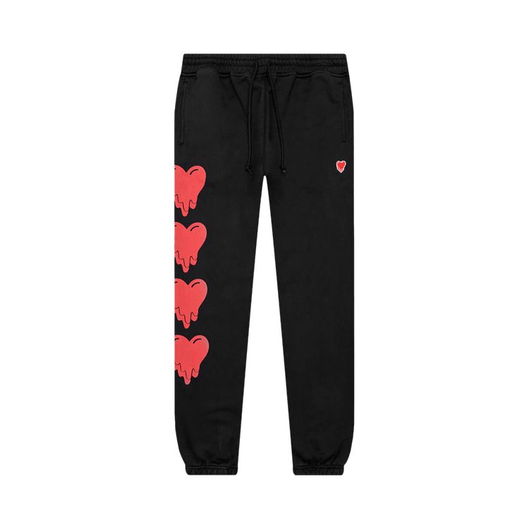Emotionally Unavailable Heart Logo Sweatpants 'Black'
