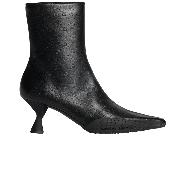 Marine Serre Wmns Ankle Boot 'Black Embossed'