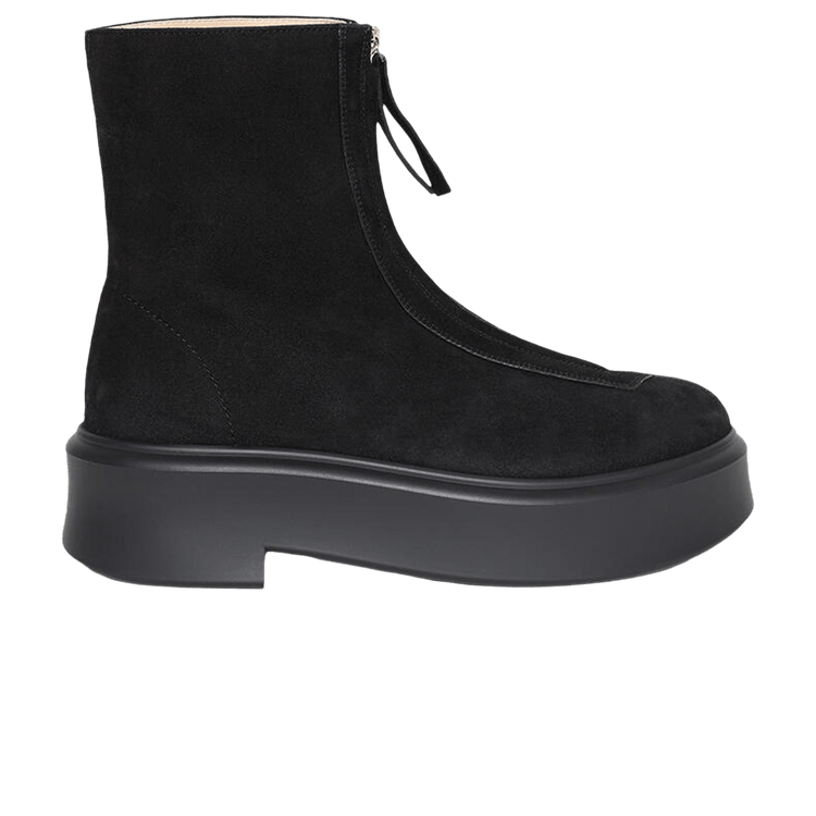 The Row Wmns Zipped Boot 'Suede Black'