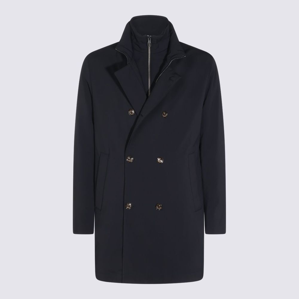Montecore Detachable Insert Double-Breasted Coat