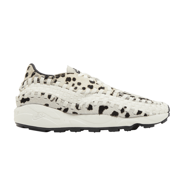 Nike Wmns Air Footscape Woven 'White Cow Print'