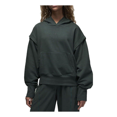 (WMNS) Air Jordan Sport Fleece Hoodie 'Midnight Green'