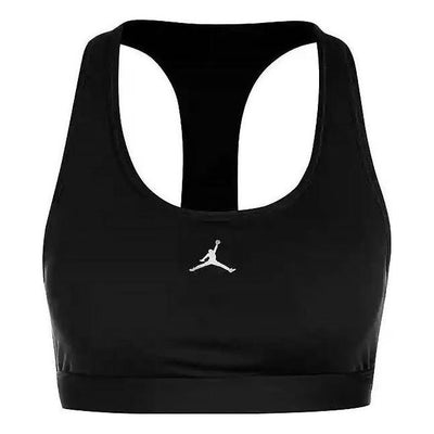 (WMNS) Air Jordan Sport Medium-Support Padded Jumpman Bra 'Black White'